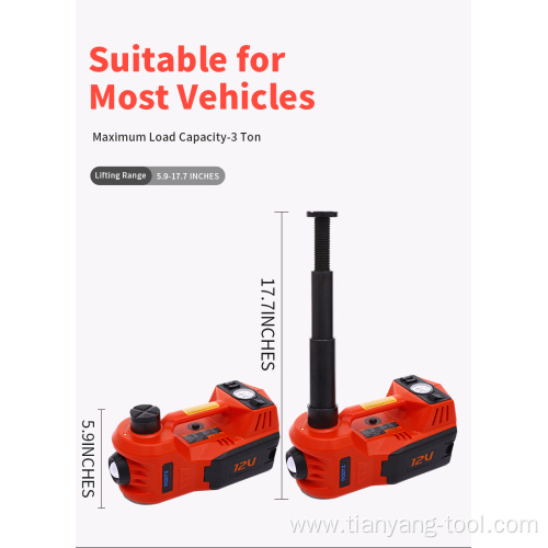 Car Electric Hydraulic lifting Jack and Impact Wrench